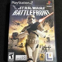 Star Wars Battlefront 1-Sony PlayStation 2 PS2-Black label-Complete for  Sale in Virginia Beach, VA - OfferUp