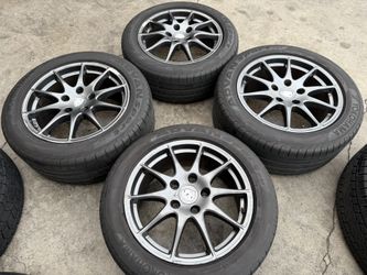 18” Porsche Cayenne OEM Factory Gunmetal Wheels Tires 