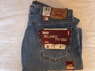 Levi's 550 relaxed fit jeans 36 X 34 - NEW WITH TAGS