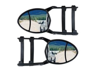 Piclafe Clamp On Tow Mirrors, Mirror Extenders For Towing,Universal Towing Mirror Fit Most Vehicle Car Truck, 2pcs