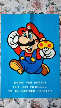 Super Mario Bros poster 1985