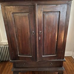 Dark Walnut armoire