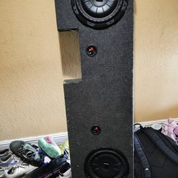 Kicker Amp And Woofer 