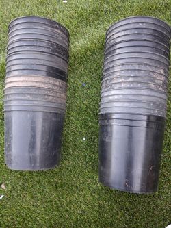 50 Garden  pots