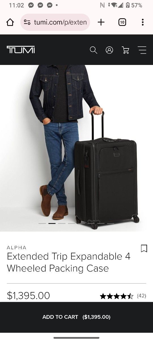 TUMI TRAVEL LUGGAGE