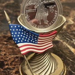 $1 1992 P with stand