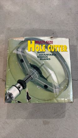 Adjustable Drywall Hole Cutter Kit 2”–8” Recessed Light & Speaker Cutouts