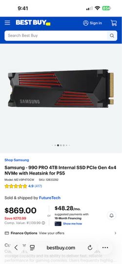 Samsung 990 pro 4T