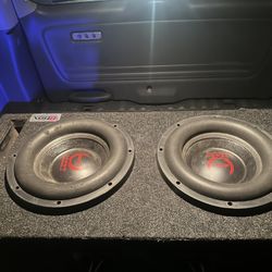 2 8in Subwoofers 