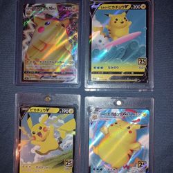 Pokemon Card Pikachu Vmax'V