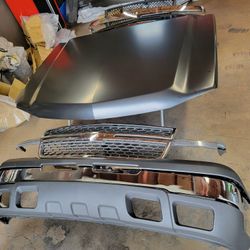 03 To 06 Silverado Hd Front Hood Grill