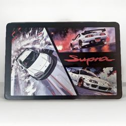 Official Toyota Supra Anime Style Art Framed Poster Open Road Brand Licensed