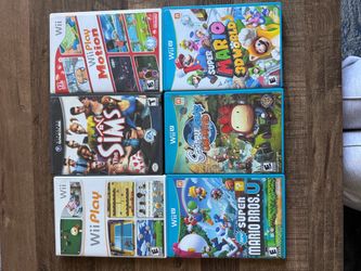 Nintendo Games!! Wii U , Wii, GameCube