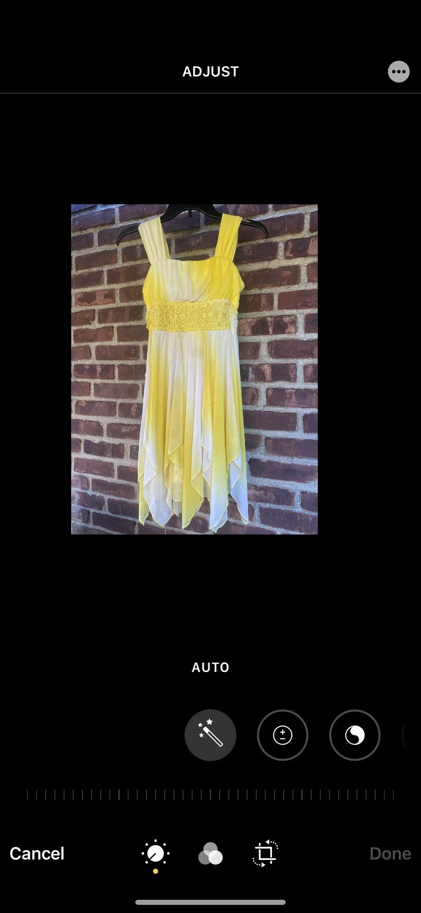 Girls My Michelle Dress Sz 12 Sleeveless Floral Yellow 