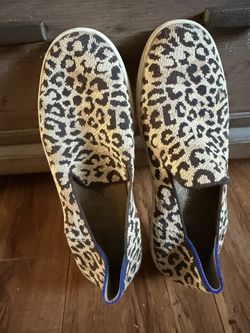 Rothy Leopard Slip On’s