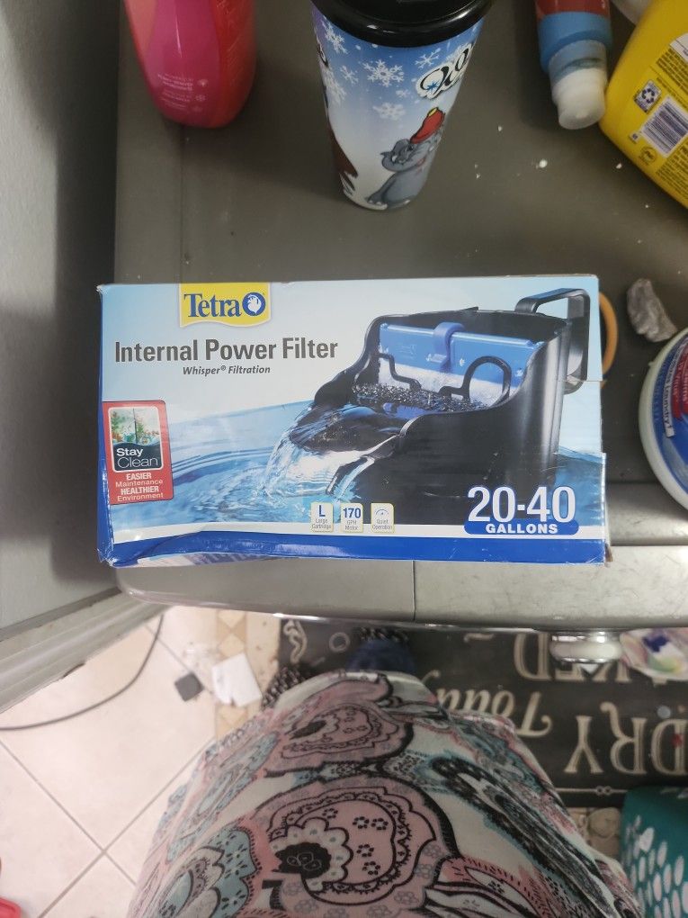 Tetra Internal Power Filter 20 To 40 Gallon