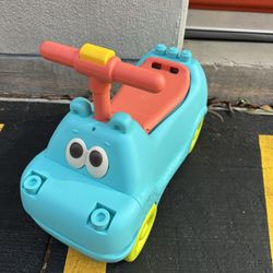 B. toys Ride On Toy with Blocks - Ride & Chomp: Educational Kids Pedal and Push