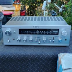 SONY STR -6055 FM STEREO FM/AM RECEIVER 