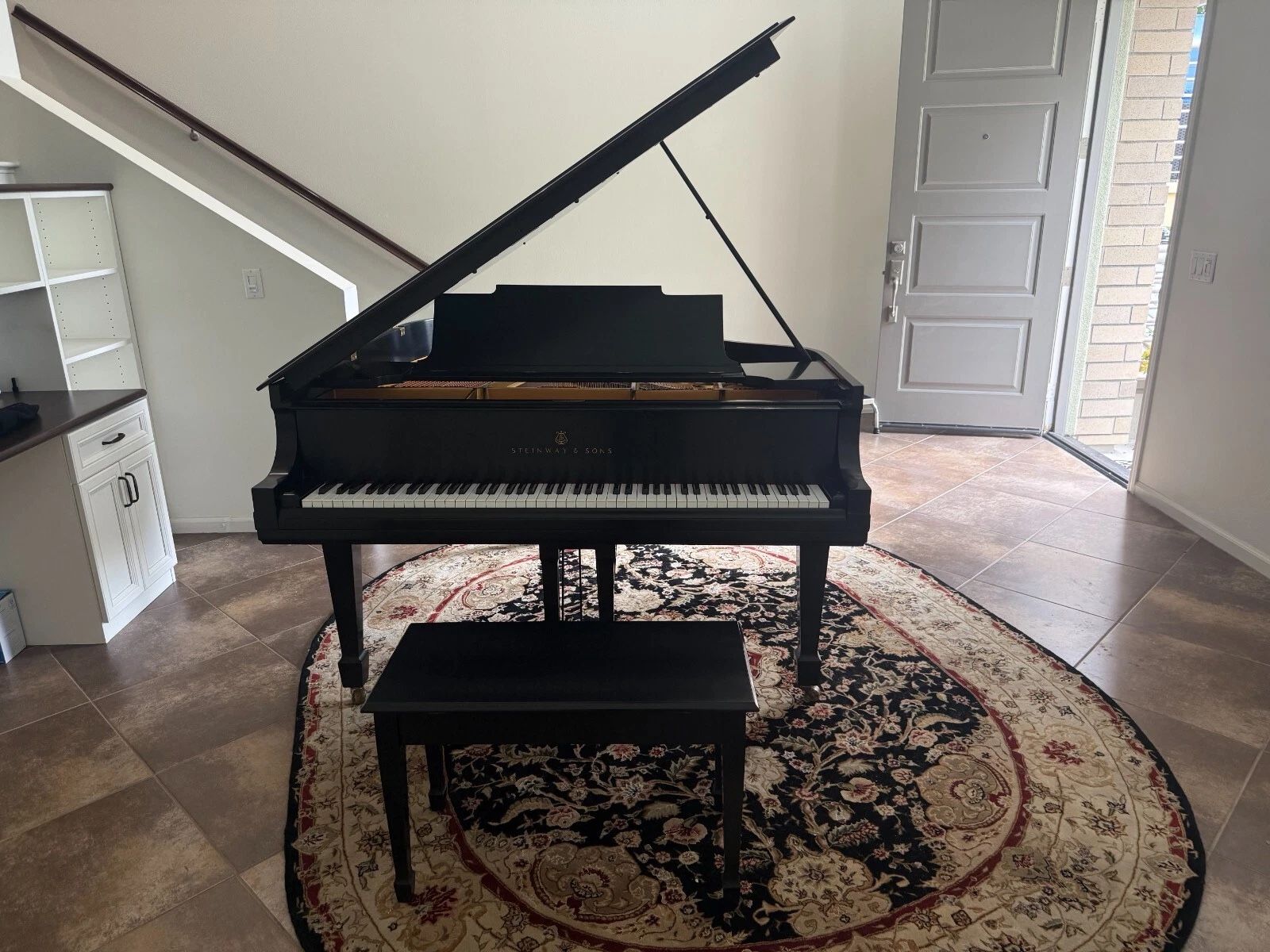 Steinway & Son’s Model M | Rebuilt & Refinished Golden Era Piano