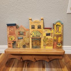 Wall Art w/ Shelf & Hooks