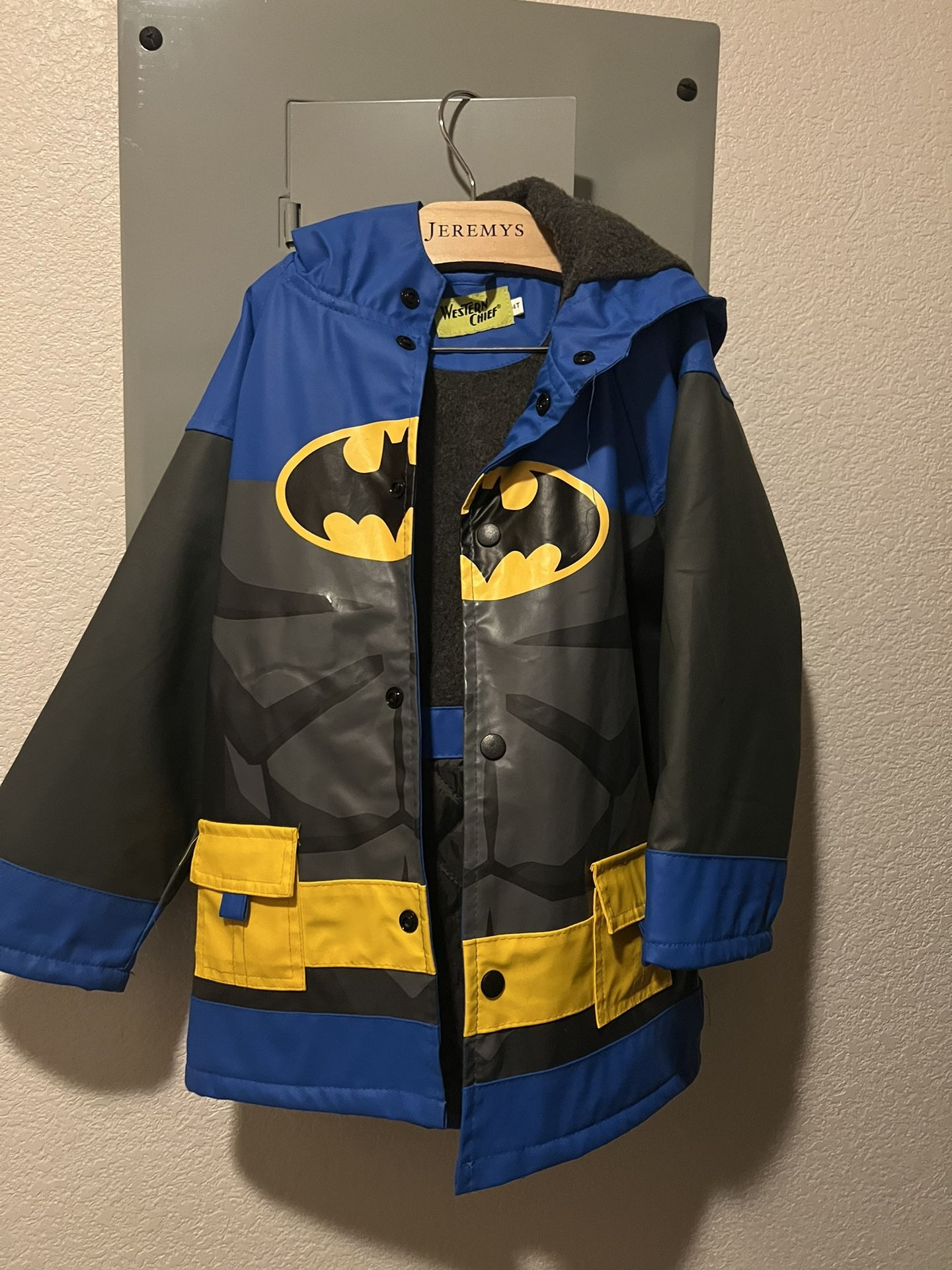 Western Chief Batman Comics Raincoat Rain Jacket