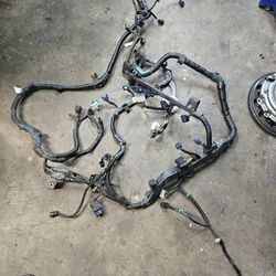 Acura rsx type s 2003 oem engine harness with charge harness clean parts