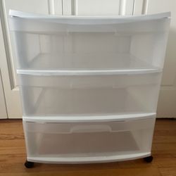 Sterilite 3-DrawerStorage Rolling Unit