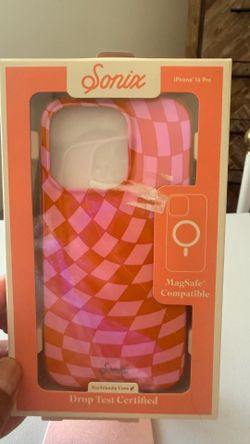 iPhone 16Pro pink cell phone case