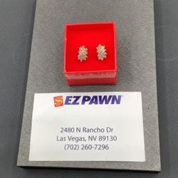 14kt Diamond Earrings 