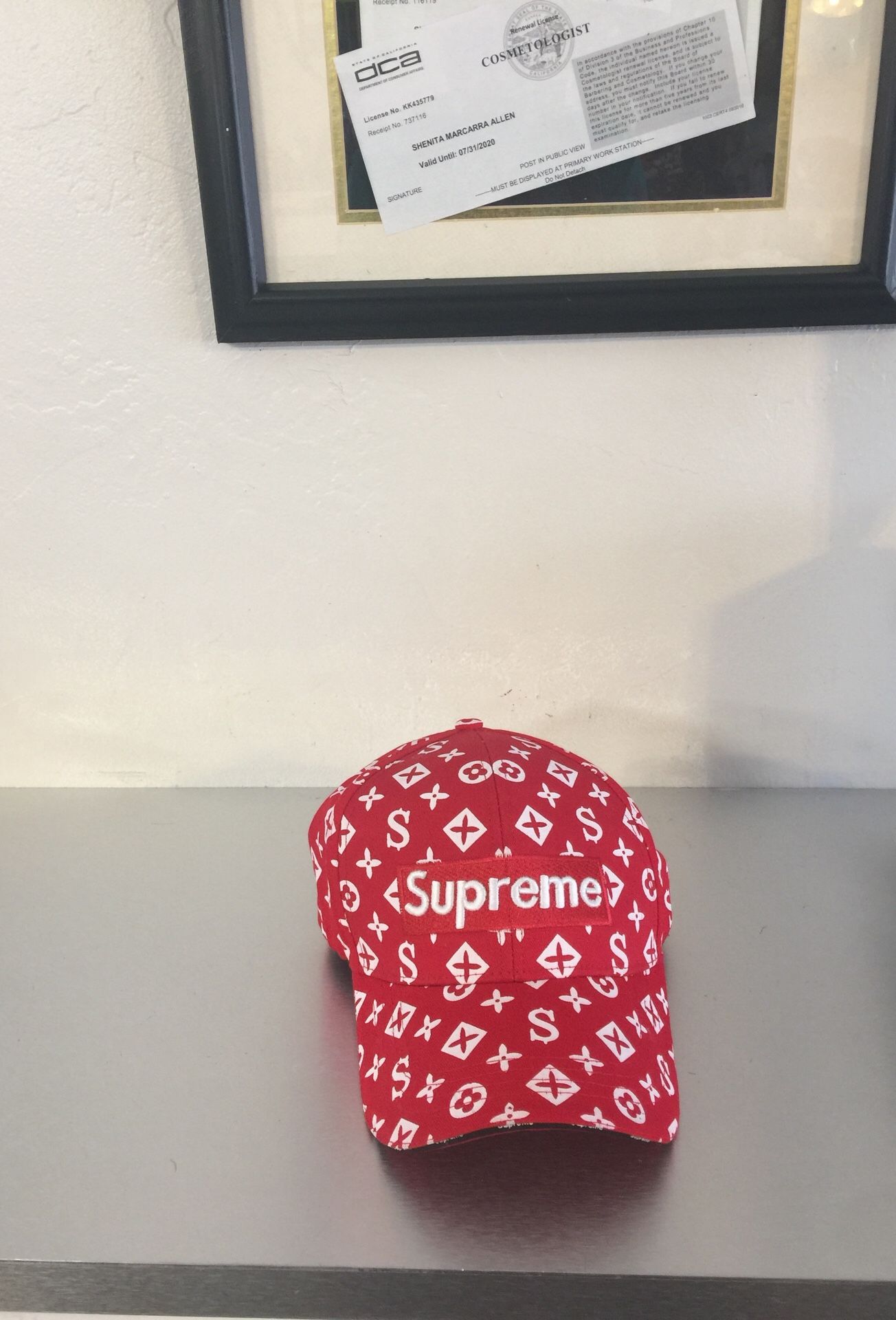 Supreme hat