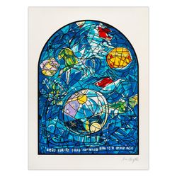 Marc Chagall (1887-1985), "Simeon" Limited Edition Serigraph with Letter of Authenticity.