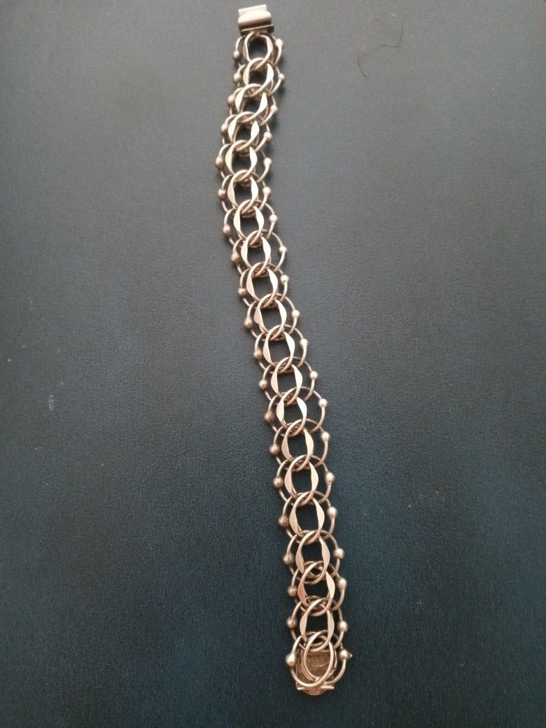 Sterling Silver Bracelet 23.9 Grams