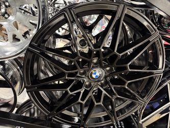 BMW wheels tires new 5x120 staggered
