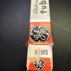 GE 8EM5 Audio Electronic Vintage Radio HAM Vacuum NOS Tubes