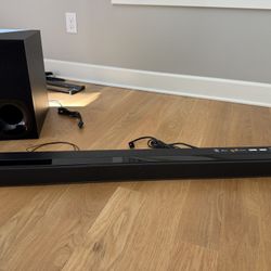 Sony soundbar and subwoofer 