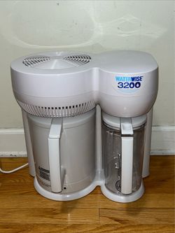 Waterwise 3200 Countertop Water Distiller, Distillation, White, 120V 800W