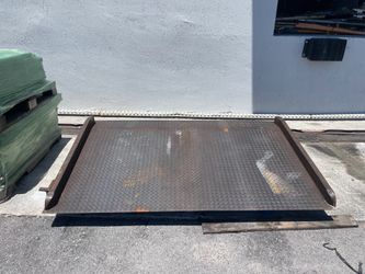 Dock ramp steel Heavy duty 15000 lbs