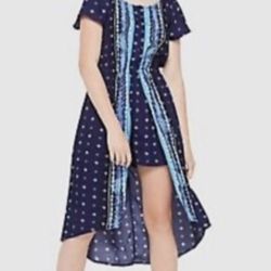 #185 Girls Justice Size 18 Plus Romper With Skirt Overlay- Dress W Shorts