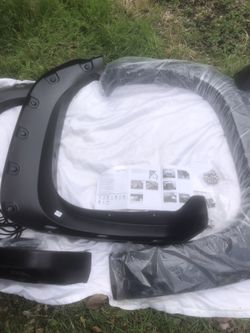 2007_2013 GMC Wheel Bumpers Open Box On Sale Now! For $69.99 Need Money. I Need To Sale ASAP