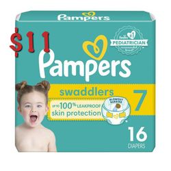 Pampers Swaddlers 7