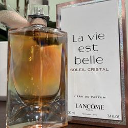 Lancome La Vie Est Belle Soleil Cristal Perfume 