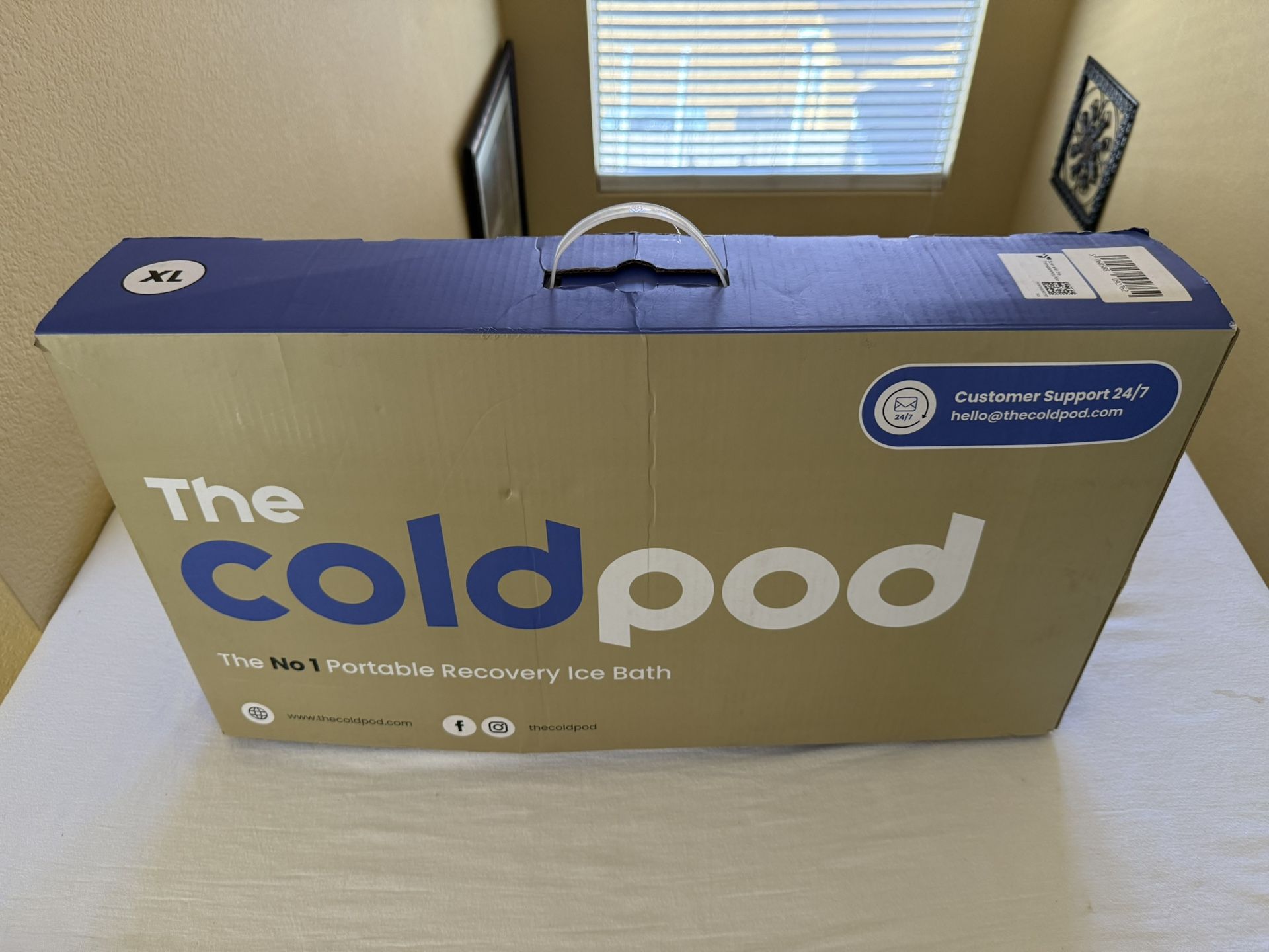 The Cold Pod XL Portable Ice Bath Cold Plunge (Brand New, Never Used!)