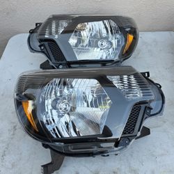 12-15 Toyota Tacoma Headlights Luces Faros Calaveras Micas Faroles Headlamps 
