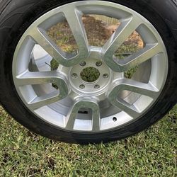 Used 22” Harley Davidson Edition Rims And Tires 6lug For Ford F150