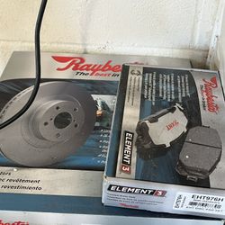 Toyota 4 Runner Front Pads, Rotors