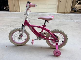 14” Huffy Bike with Training Wheels