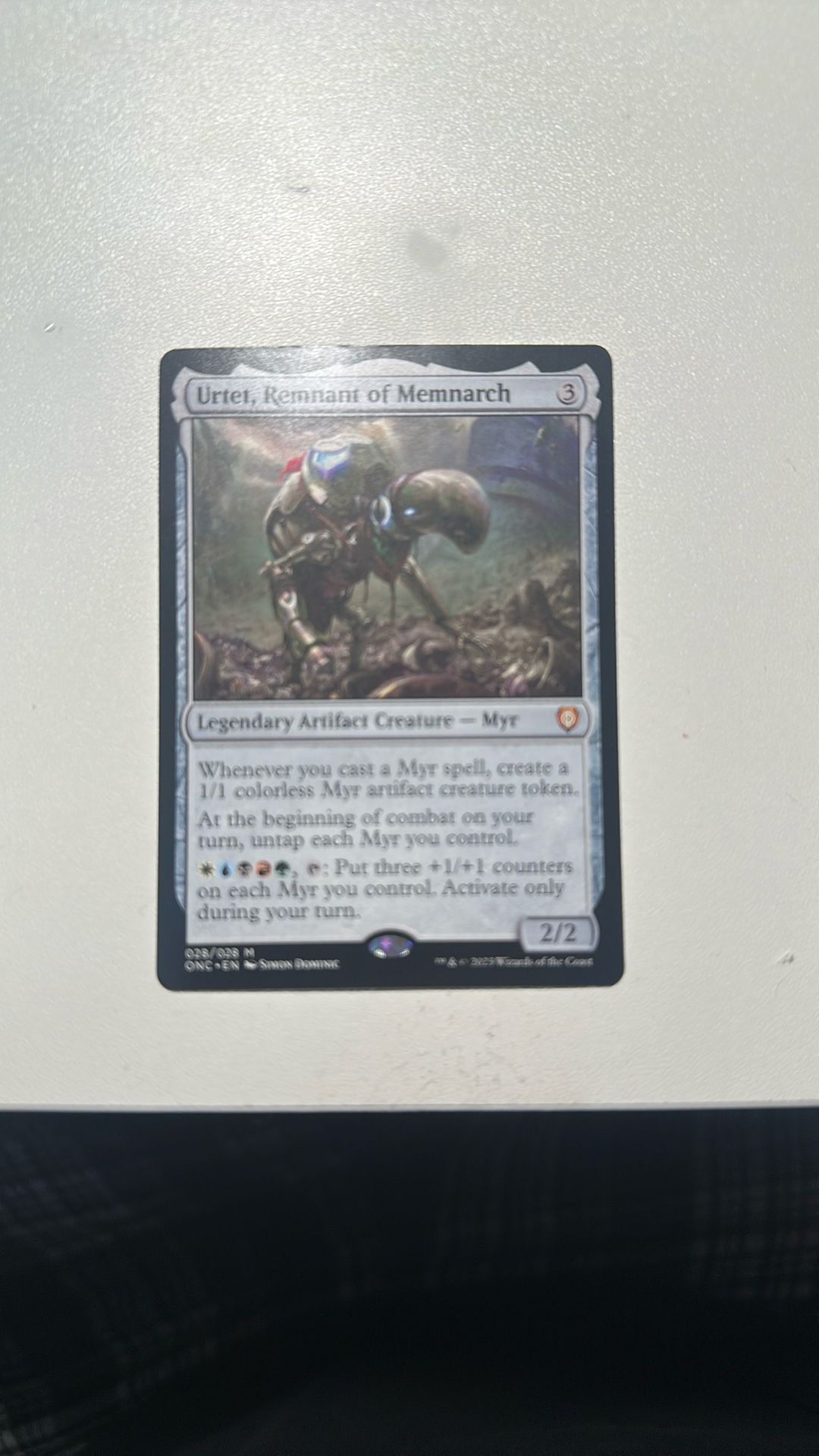 Magic The Gathering Urtet, Remnant Of Memnarch