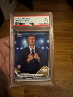NBA card grade 9 Cooper Flagg