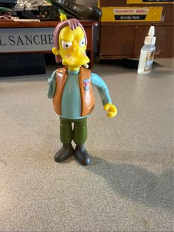 Playmates Toys The Simpsons Herman Action Figure 5”