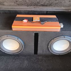 Bass System 3200w 10s + 1500w amplifier + box